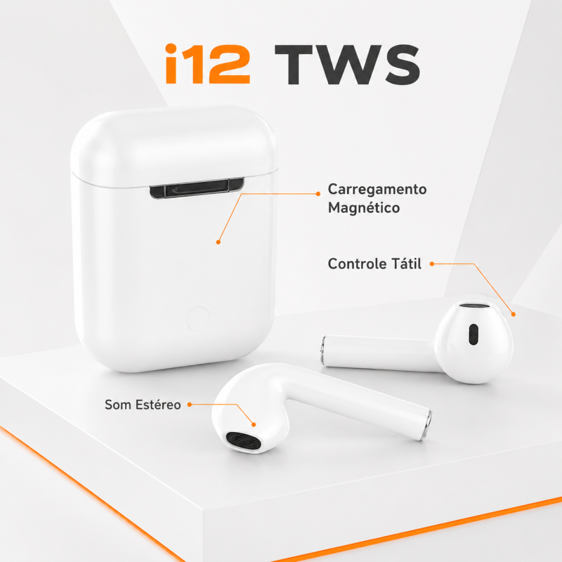 Fone de Ouvido Wireless i12 TWS - Imagem 2