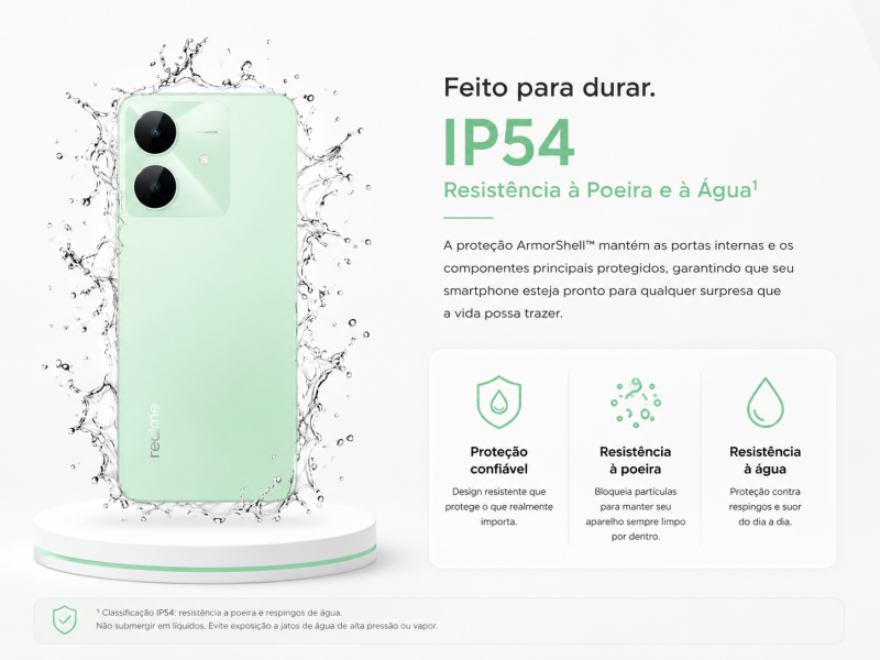 Smartphone Realme Note 60X 4/128GB - Imagem 2