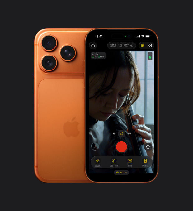Iphone 17 pro max 256GB E-Sim Laranja - Imagem 3