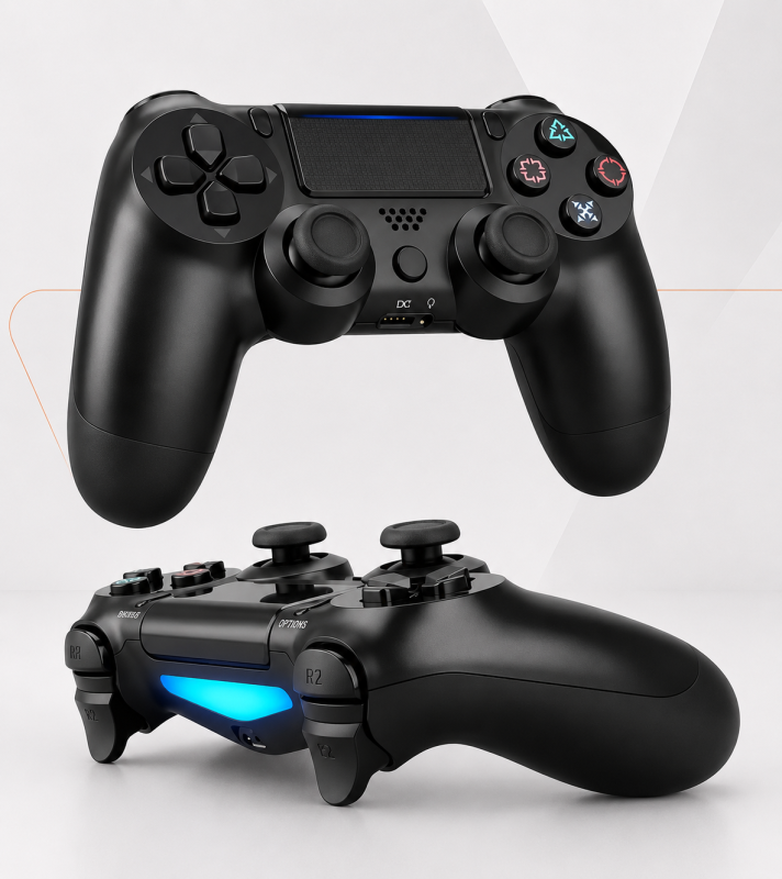 Controle Sem Fio Para Playstation 4 PC Wireless Bluetooth 5.0 - Imagem 2