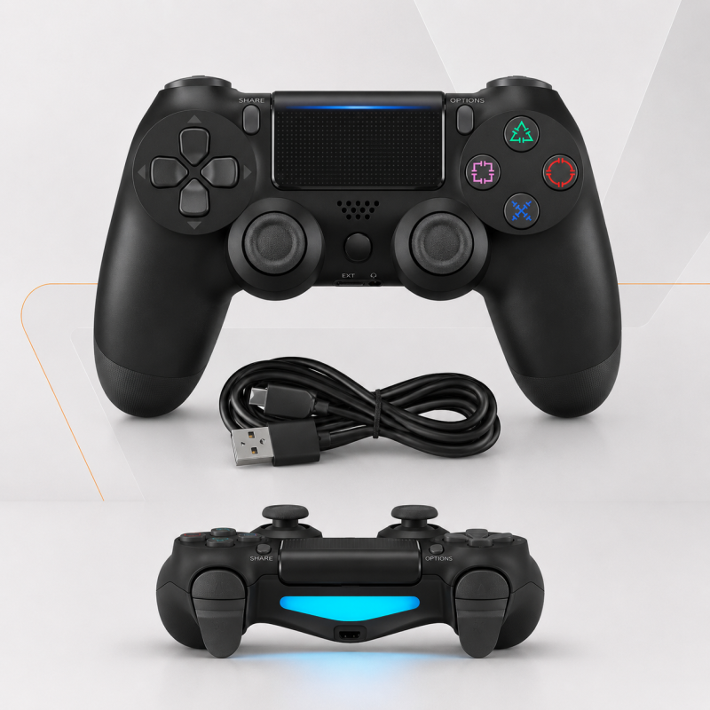 Controle Sem Fio Para Playstation 4 PC Wireless Bluetooth 5.0 - Imagem 3
