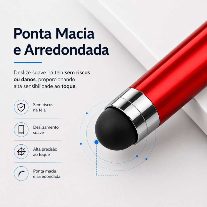 Caneta Touch Screen Universal (Cor Aleatória) - Imagem 5