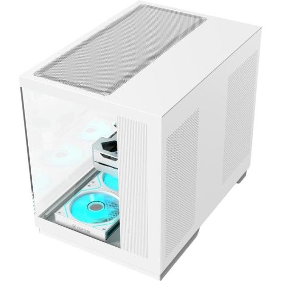 Gabinete Gamer Fortrek Clarity Max Branco - Imagem 5