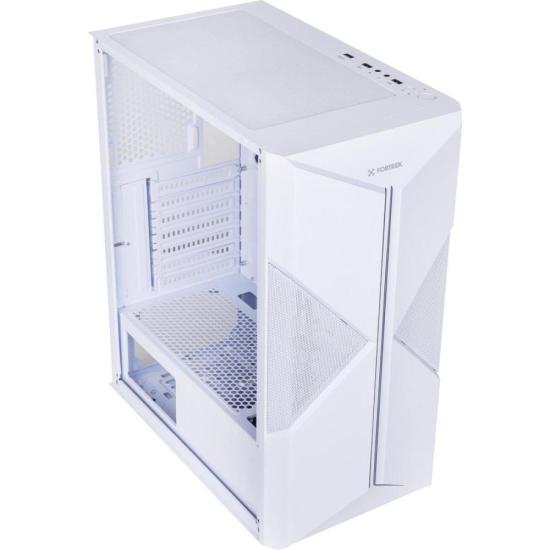Gabinete Gamer Fortrek Holt Mid Tower RGB Branco - Imagem 5
