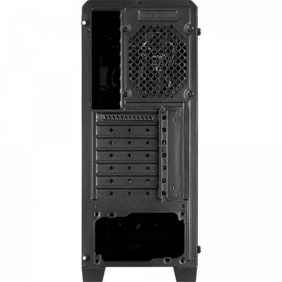 Gabinete Gamer Aerocool Ore Saturn Preto RGB Lateral Acrílico - Imagem 5
