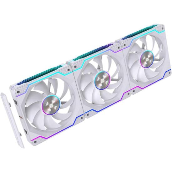 Kit Cooler Fan Wireless Fortrek Twister Unifan Branco - Imagem 2