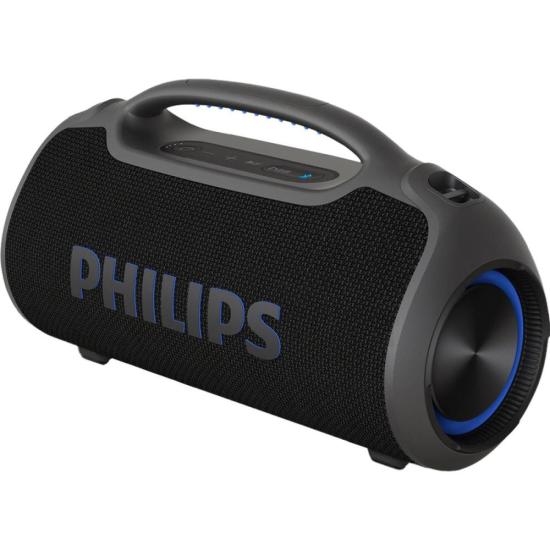 Caixa de Som Philips TAX400 Boombox Bluetooth Preta - Imagem 4