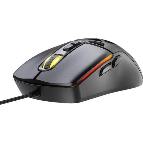 Mouse Gamer Com Fio Fortrek Striker Preto - Imagem 4