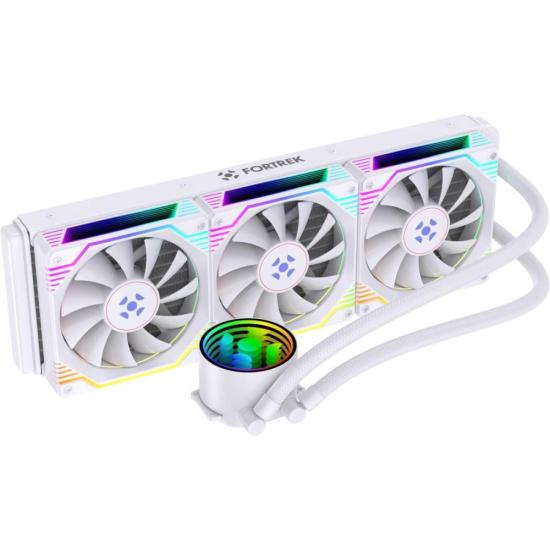 Water Cooler Fortrek Breezy 360 mm Fan Triplo Branco - Imagem 2