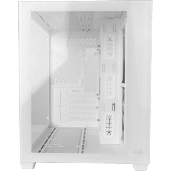 Gabinete Gamer Aerocool Dryft Mini Branco Lateral Vidro - Imagem 5