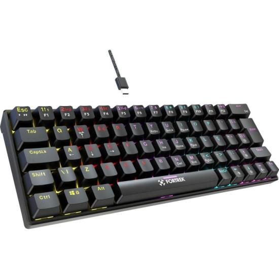 Teclado Gamer Mecânico Fortrek Gravity 65 Compact Switch Outemu Red B - Imagem 2