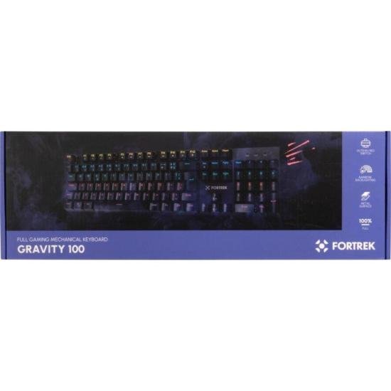 Teclado Gamer Mecânico Fortrek Gravity 100 Fullsized Switch Outemu Red B - Imagem 6