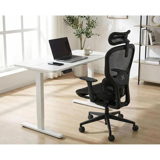 Mesa Elétrica Altura Ajustável Motor único Fortrek Lift Branca 120×60 - Imagem 5