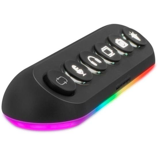 Hub USB 5 Portas 3.0 Streamplify Deck 5 Preto RGB - Imagem 6