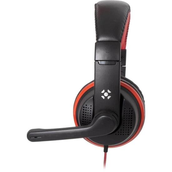 Headset Gamer Fortrek Spider Black P3 Preto/Vermelho - Imagem 4
