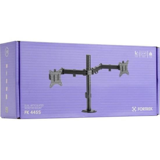 Suporte Articulado Para Dois Monitores Fortrek FK 445S 17"-32" - Imagem 6