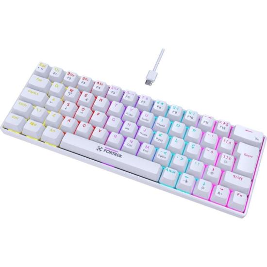 Teclado Gamer Mecânico Fortrek Gravity 65 Compact Switch Outemu Red W - Imagem 2