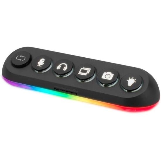 Hub USB 5 Portas 3.0 Streamplify Deck 5 Preto RGB - Imagem 4