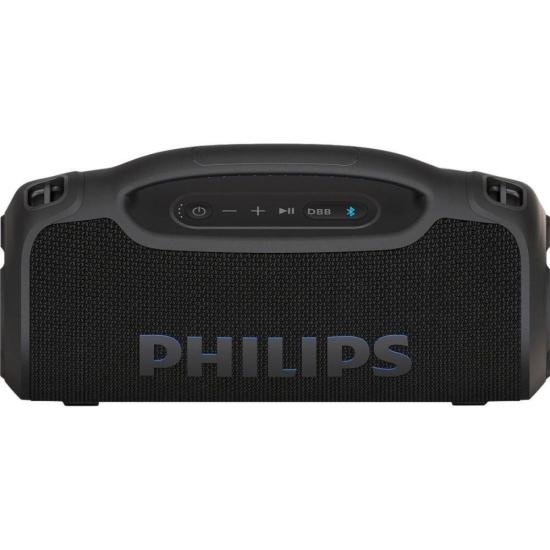 Caixa de Som Philips TAX400 Boombox Bluetooth Preta - Imagem 2