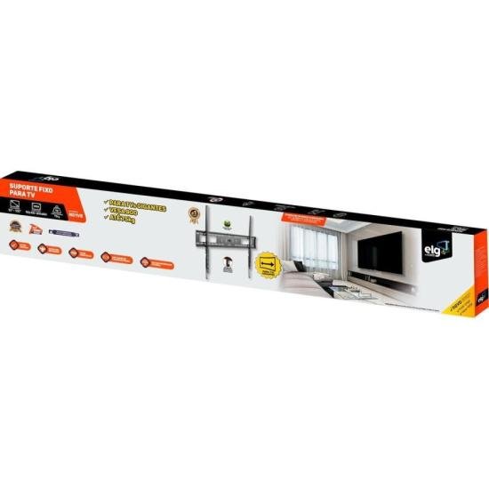 Suporte Para TV Fixo ELG N01V8 55-100" Pretowww - Imagem 4