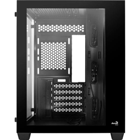 Gabinete Gamer Aerocool Dryft Mini Preto Lateral Vidro - Imagem 2