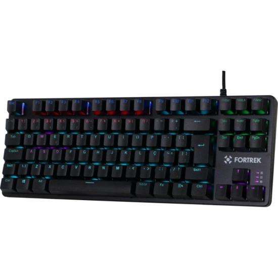 Teclado Gamer Mecânico Fortrek Black Hawk Compact Rainbow - Imagem 3