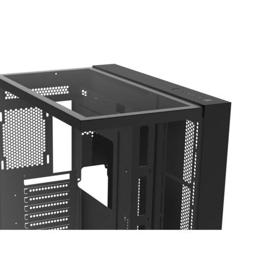 Gabinete Gamer Fortrek Clarity Full Glass Aquário Preto - Imagem 5
