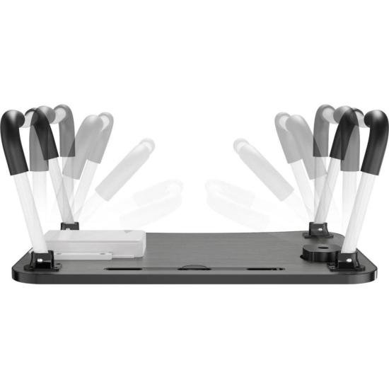 Mesa para Notebook Portátil Fortrek Lapdesk com Gaveta Embutida Preto - Imagem 4