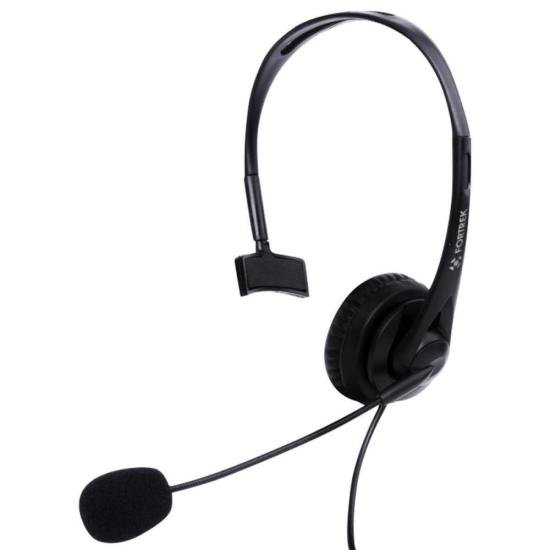 Headset Office Fortrek FK 731A USB Preto - Imagem 3