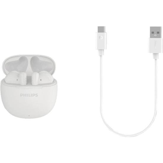 Fone de Ouvido Philips TAT1139 Bluetooth True Wireless Branco - Imagem 6