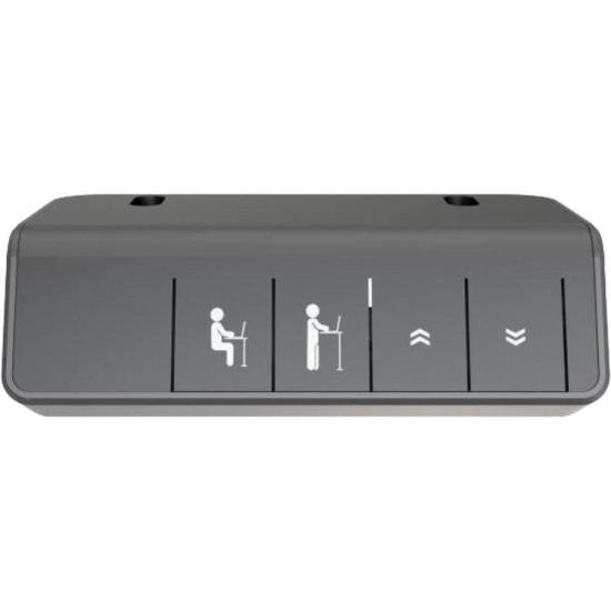 Mesa Elétrica Altura Ajustável Motor único Fortrek Lift Branca 120×60 - Imagem 3
