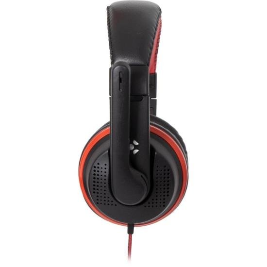 Headset Gamer Fortrek Spider Black P3 Preto/Vermelho - Imagem 5