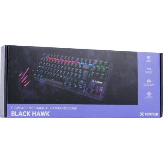 Teclado Gamer Mecânico Fortrek Black Hawk Compact Rainbow - Imagem 6