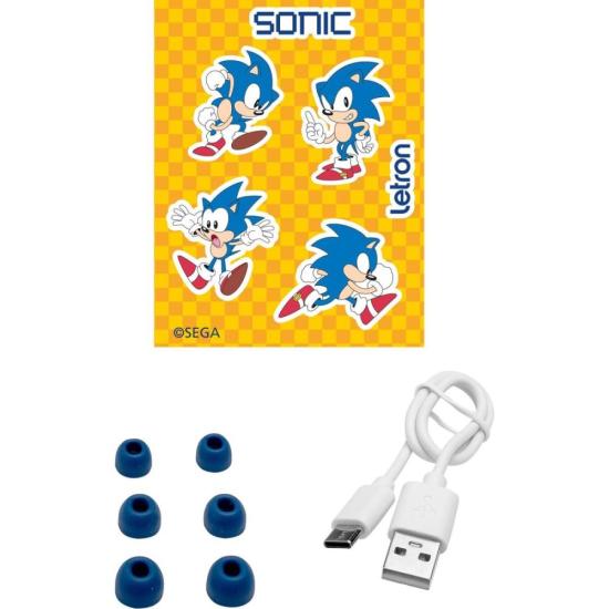 Fone de Ouvido Bluetooth Letron Sonic Azul - Imagem 5