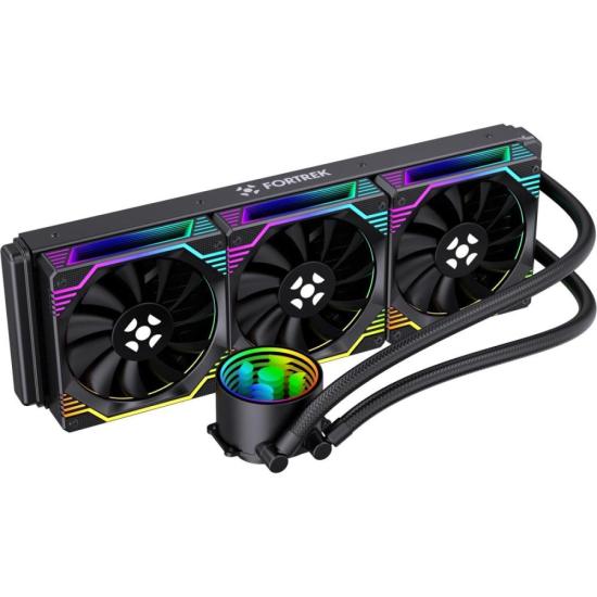 Water Cooler Fortrek Breezy 360 mm Fan Triplo Preto - Imagem 2