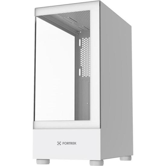 Gabinete Gamer Fortrek Crystal Mid Tower Branco - Imagem 3