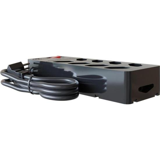 Filtro de Linha Com Proteção DPS 3P Energia 8 Clamper Preto - Imagem 5