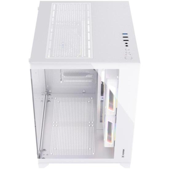 Gabinete Gamer Fortrek Clarity Branco Lateral Vidro - Imagem 5