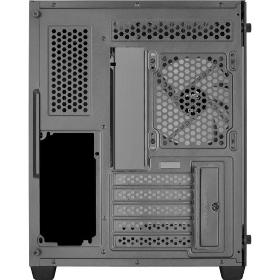 Gabinete Gamer Aerocool Dryft Mini Preto Com 6 fans ARGB Lateral Vidro - Imagem 4