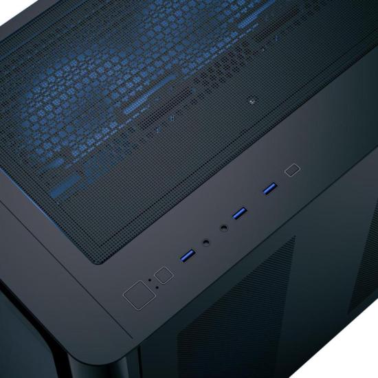 Gabinete Gamer Aerocool ATX P500C Preto Lateral Vidro - Imagem 5