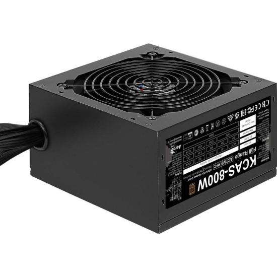 Fonte Gamer ATX Aerocool KCAS 800W 80 Plus Full Range APFC - Imagem 2
