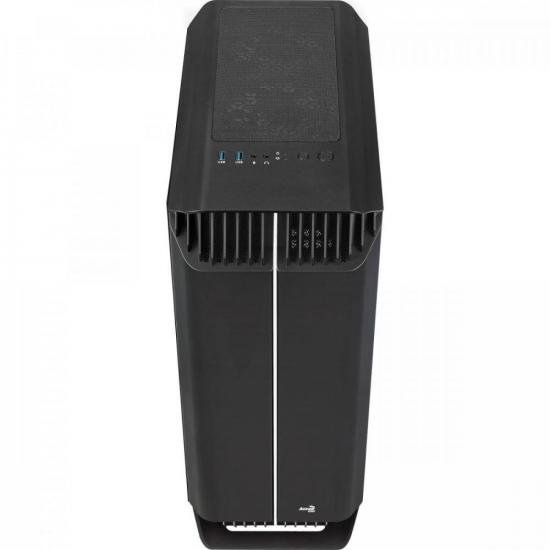 Gabinete Gamer Aerocool Gladiator Preto RGB Lateral Vidro - Imagem 6