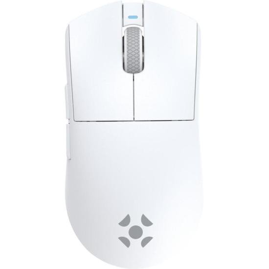 Mouse Wireless com Dock de Carregamento Magnético Fortrek Loyal Branco - Imagem 2