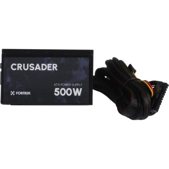 Fonte Gamer ATX Fortrek Crusader 500W Preta - Imagem 4