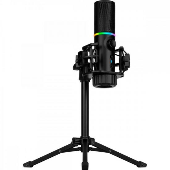 Microfone Gamer Streamplify Mic Tripod Com Tripé Preto RGB - Imagem 2