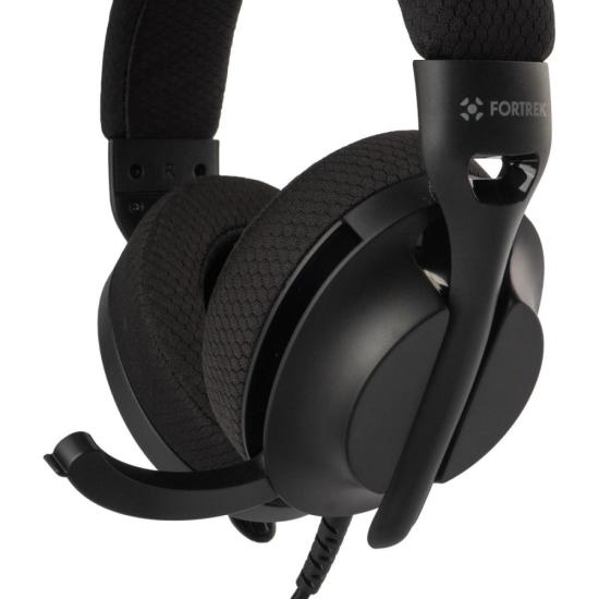 Headset Gamer Fortrek Wise Surround 7.1 Driver 40mm USB Preto - Imagem 2