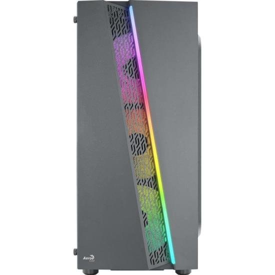 Gabinete Gamer Aerocool Blade Preto RGB Lateral Vidro - Imagem 2