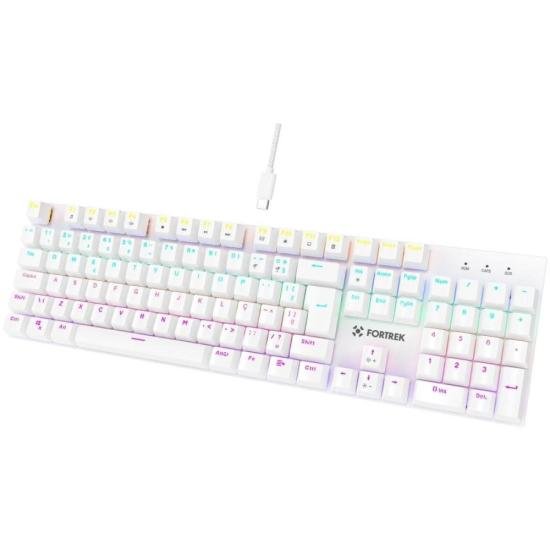 Teclado Gamer Mecânico Fortrek Gravity 100 Fullsized Switch Outemu Red W - Imagem 5