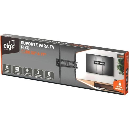 Suporte Fixo Para TV 32-77" FIX400 ELG - Imagem 5