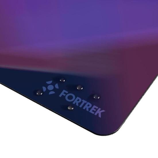 Mousepad Com Infusão de Vidro Fortrek Quickglass PRO Preto - Imagem 3